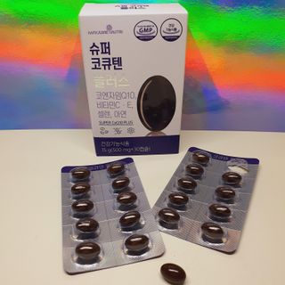 메이준뉴트리 슈퍼 코큐텐 플러스 [1개월 분/1박스] — 5점을 준 리뷰어가 2021년 10월 올린 사용 사진