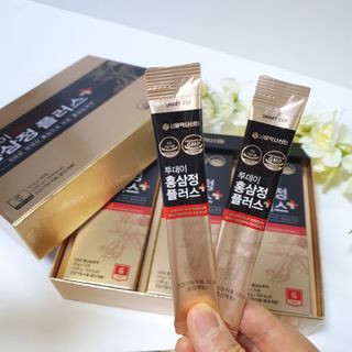 서울약사신협_투데이홍삼정플러스스틱_10g x 30포 — 5점을 준 리뷰어가 2021년 1월 올린 사용 사진