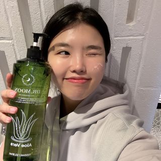프리 [닥터문] 프리미엄 알로에베라 시카 수딩젤 1000ml — 5점을 준 리뷰어가 2024년 12월 올린 사용 사진