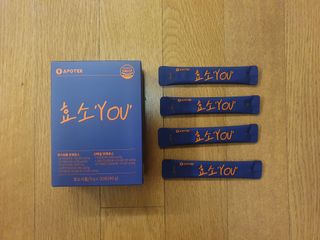 [푸름웰니스] 아포텍 효소 YOU 1개월3g 30포 — 5점을 준 리뷰어가 2021년 10월 올린 사용 사진