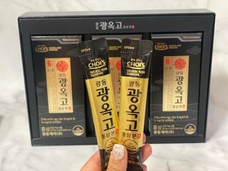 광동생활건강 [광동제약] 광동 광옥고 홍삼 본 30포 + 쇼핑백 증정 — 5점을 준 리뷰어가 2022년 5월 올린 사용 사진
