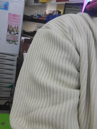 프런투라인 비마이 봄버 포켓 크롭 가디건 — 5점을 준 리뷰어가 2022년 3월 올린 사용 사진
