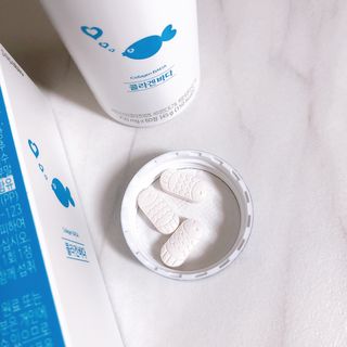 파파비오랩 승무원 콜라겐 콜라겐바다 — 4.5점을 준 리뷰어가 2021년 1월 올린 사용 사진