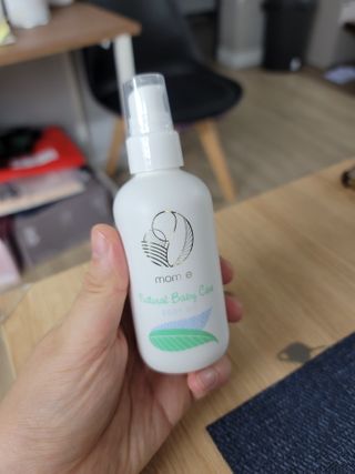 mom e 맘이 내추럴 베이비 케어 크림+바디오일 — 4점을 준 리뷰어가 2021년 1월 올린 사용 사진