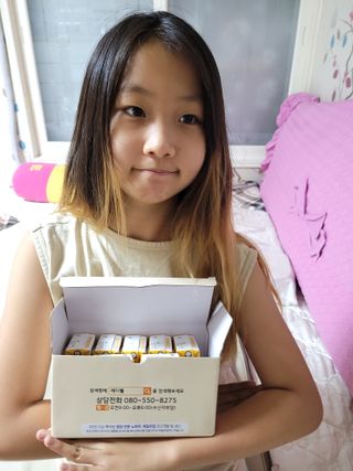 메디웰 페디아드링크 미니 바나나맛 — 5점을 준 리뷰어가 2022년 8월 올린 사용 사진