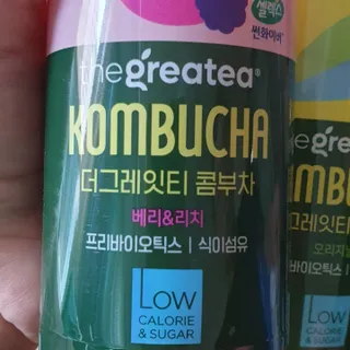 더그레잇티 콤부차 [매일유업] 더그레잇티 44kcal 콤부차 300ml *12개입 (오리지널 6개+베리리치 6개) — 5점을 준 리뷰어가 2023년 7월 올린 사용 사진