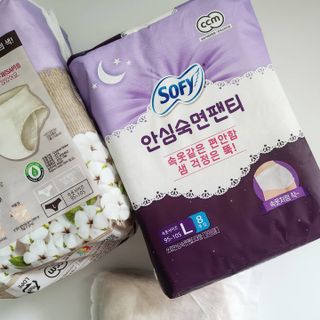 LG유니참 쏘피SOFY [SOFY] 안심숙면팬티/무표백속커버 — 5점을 준 리뷰어가 2021년 5월 올린 사용 사진