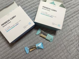 페페로니 2종 세트 클린플러스 덴탈껌 치킨+덕 — 5점을 준 리뷰어가 2021년 8월 올린 사용 사진