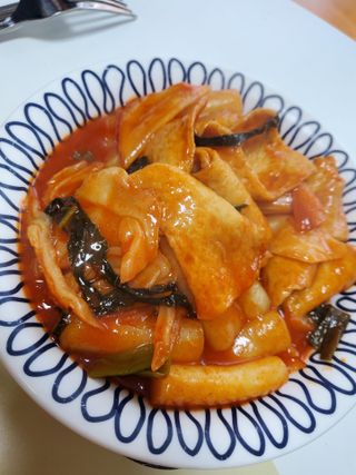 응큼떡볶이 — 5점을 준 리뷰어가 2021년 3월 올린 사용 사진