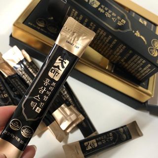 헬스업_천명진프리미엄홍삼스틱_10ml x 30포 — 5점을 준 리뷰어가 2021년 1월 올린 사용 사진