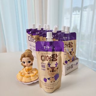 [몸엔용] 우리 아이 건강간식, 달콤한 녹용곤약젤리 디어팡 4종 — 5점을 준 리뷰어가 2021년 8월 올린 사용 사진