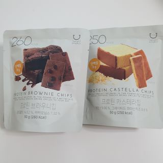 신상품) 딜라이트 프로젝트 프로틴  브라우니칩/ 카스테라칩 총 6EA — 5점을 준 리뷰어가 2022년 5월 올린 사용 사진