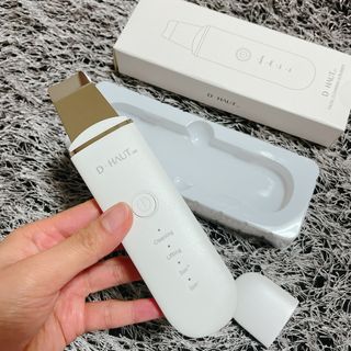 디하우트 랩 4 in 1 갈바닉 아쿠아 워터 필링기 스킨스크러버 — 4.5점을 준 리뷰어가 2021년 11월 올린 사용 사진