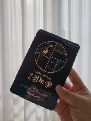 광동생활건강 [광동] 바르게 만든 녹용, 광동정녹청 — 4.5점을 준 리뷰어가 2021년 11월 올린 사용 사진