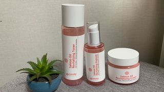 아이앤립 / EYENLIP 아이앤립 연어오일 리바이탈라이징 토너+앰플+크림 3종 세트 — 5점을 준 리뷰어가 2021년 5월 올린 사용 사진