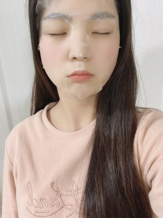 닥터마시멜로 닥터마스멜로 마블러스 아쿠아 클리닉 마스크 — 4점을 준 리뷰어가 2021년 3월 올린 사용 사진
