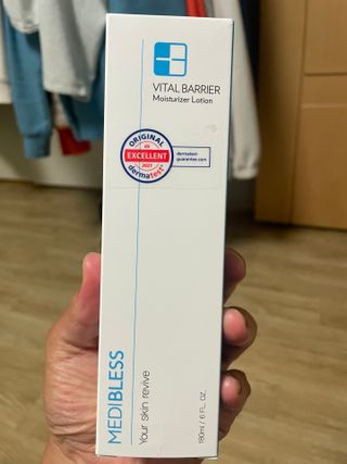 메디블레스 바이탈 베리어 로션 — 5점을 준 리뷰어가 2022년 5월 올린 사용 사진