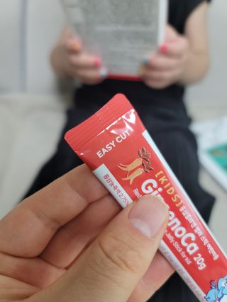 (주)닥터오레고닌 진세노카 키즈 홍삼젤리스틱 — 4점을 준 리뷰어가 2023년 8월 올린 사용 사진