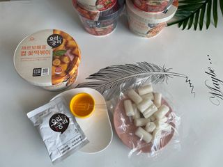 프리 [요리궁리] 타입 B (매콤,치즈,매콤까르보) 꽃떡볶이 6개입 세트 — 5점을 준 리뷰어가 2025년 2월 올린 사용 사진