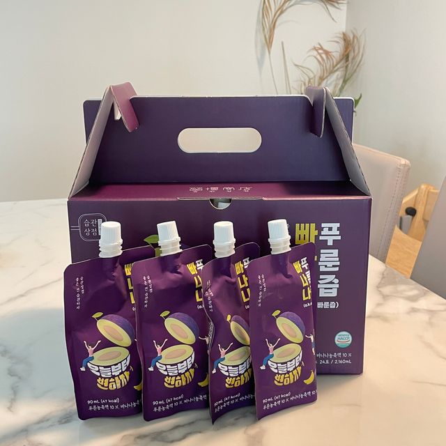 밸다랩 빠나나 푸룬즙 90ml X 24포 리뷰 사진