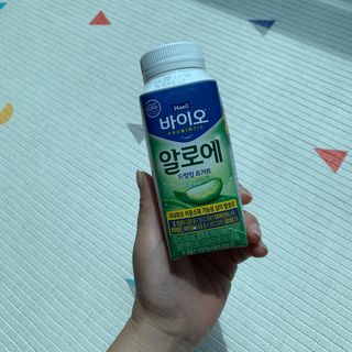 LIVE 매일바이오 알로에 드링킹 요거트 — 5점을 준 리뷰어가 2022년 4월 올린 사용 사진