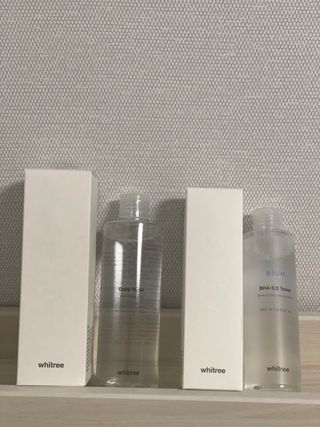 화이트리 비움 데일리 토너, 바하 0.5토너 세트 — 5점을 준 리뷰어가 2021년 3월 올린 사용 사진