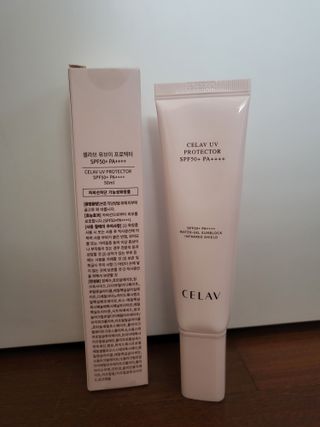 프리마인 선크림만 바꿨을 뿐인데 매일 물 2L챙겨먹고 기초케어 완벽하게 한 물빛피부 완성,셀라브UV프로텍터 — 5점을 준 리뷰어가 2023년 6월 올린 사용 사진