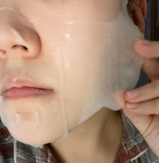 세뚜아(Cettua) 나우[세뚜아] 포레스트 수딩 마스크 Cettual Forest  Soothing Mask 4매 — 2.5점을 준 리뷰어가 2024년 1월 올린 사용 사진