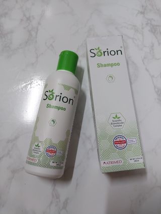 건선/아토피/트러블 두피 각질 케어 소리온 샴푸&플루이드 Shampoo & Fluid — 5점을 준 리뷰어가 2022년 2월 올린 사용 사진