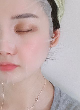 Dr.느루벗 느루벗 EGF FGF 스킨 리커버리 마스크 10장 — 5점을 준 리뷰어가 2021년 3월 올린 사용 사진