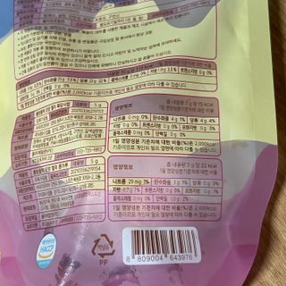 (주) 피치코리아 물방울떡젤리 X 2개입 — 5점을 준 리뷰어가 2022년 11월 올린 사용 사진