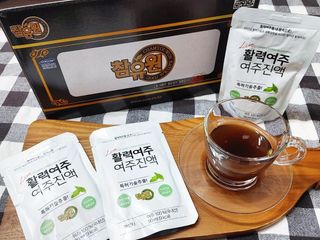 참유원 특허제조 활력 여주진액 여주즙 50포 — 4.5점을 준 리뷰어가 2022년 1월 올린 사용 사진