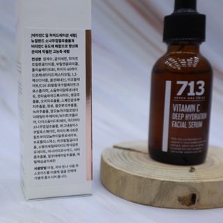 [세븐원쓰리 713] 피부톤을 속부터 밝게 피누스 비타민C 딥 하이드레이션 세럼 — 5점을 준 리뷰어가 2021년 12월 올린 사용 사진