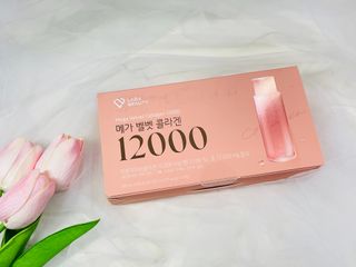 랩앤뷰티 메가 벨벳 콜라겐 12000 — 5점을 준 리뷰어가 2021년 5월 올린 사용 사진