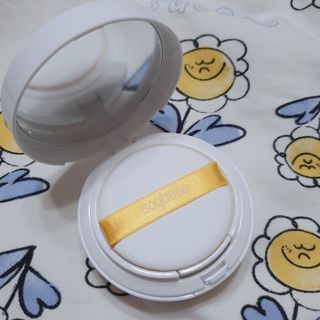 소이베베X신비아파트 모이스쳐 선팩트 SPF50+ PA+++ — 5점을 준 리뷰어가 2023년 4월 올린 사용 사진