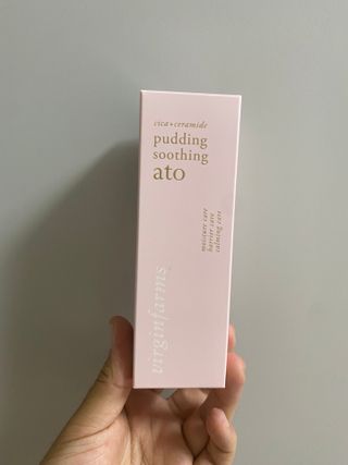 냉장고에 넣어요, 붉은 트러블 피부 다음날 진정되요 [버진팜스 푸딩수딩아토] — 5점을 준 리뷰어가 2021년 9월 올린 사용 사진