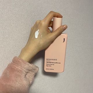[정우성의 올인원] 무슈제이 투 페이스 톤 업 올인원 / 남자화장품 브랜드 — 5점을 준 리뷰어가 2021년 3월 올린 사용 사진