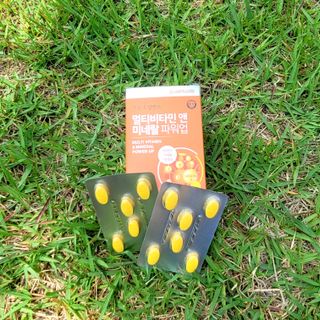 서울약사신협_내몸애발란스멀티비타민앤미네랄파워업_800mg x 90정 — 5점을 준 리뷰어가 2021년 5월 올린 사용 사진