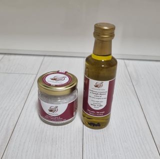 [딜리셔스코드] 타르투피 알레산드로 로시 트러플 소금 100g +트러플 오일 100ml set — 5점을 준 리뷰어가 2022년 5월 올린 사용 사진