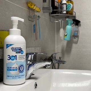 포멀비 키즈 3in1 항균 핸드워시 폼 클린솝향 1000ml — 5점을 준 리뷰어가 2025년 8월 올린 사용 사진