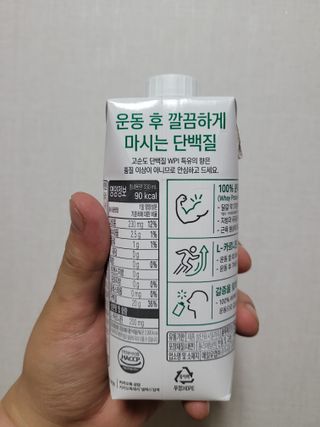 셀렉스스포츠 셀렉스 스포츠 웨이 프로틴 복숭아_ 330ml x 12팩 — 5점을 준 리뷰어가 2021년 9월 올린 사용 사진
