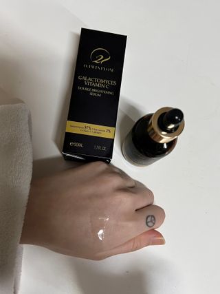 오투에니원 갈락토미세스 비타민 C 더블 브라이트닝 세럼 50ml — 4점을 준 리뷰어가 2023년 3월 올린 사용 사진