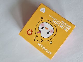 아토팜 톡톡 페이셜 선팩트 SPF43 PA+++ — 4점을 준 리뷰어가 2021년 3월 올린 사용 사진