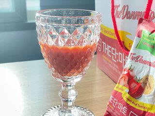제이제이바이오 더단마토 프리미엄주스 100ml 30팩입 - 무설탕 스테비아 토마토즙 — 5점을 준 리뷰어가 2021년 11월 올린 사용 사진