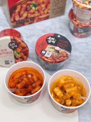 프리 [요리궁리] 타입 B (매콤,치즈,매콤까르보) 꽃떡볶이 6개입 세트 — 5점을 준 리뷰어가 2024년 12월 올린 사용 사진