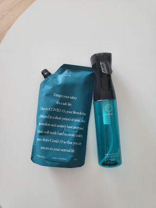 코박 스프레이 살균수  500ml 세트 — 5점을 준 리뷰어가 2022년 7월 올린 사용 사진