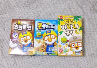 씨알푸드 뽀로로 시리얼 3종 — 5점을 준 리뷰어가 2022년 2월 올린 사용 사진