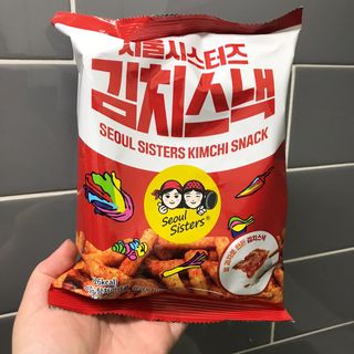 [서울시스터즈] 김치시즈닝 국내 최초 뿌려먹는 김치파우더 100g 1개+ 신제품 김치스낵 90g 2개 — 5점을 준 리뷰어가 2021년 8월 올린 사용 사진