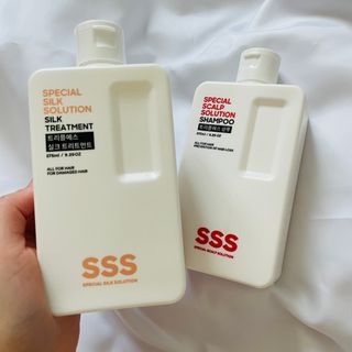 트리플에스 탈모 샴푸 275ml + 실크 트리트먼트 275ml — 5점을 준 리뷰어가 2021년 4월 올린 사용 사진