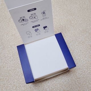 [올가드] 이염방지 세탁시트(100매입) 1BOX — 5점을 준 리뷰어가 2023년 2월 올린 사용 사진